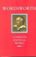 William Wordsworth: Poetical works (1936, Oxford University P.)