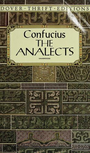 Confucius: The  Analects (1995, Dover Publications)