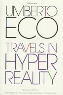 Umberto Eco: Travels in hyper reality (1986, Harcourt Brace Jovanovich)