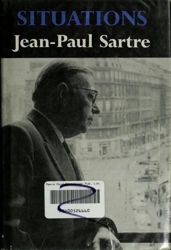 Jean-Paul Sartre: Situations. (1965, G. Braziller)