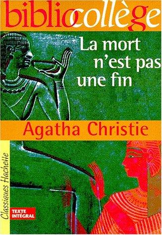 Agatha Christie: La mort n' est pas une fin (French language, 1999, Hachette)