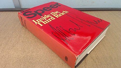Albert Speer: Inside the Third Reich (Hardcover, 1970, Trafalgar Square)