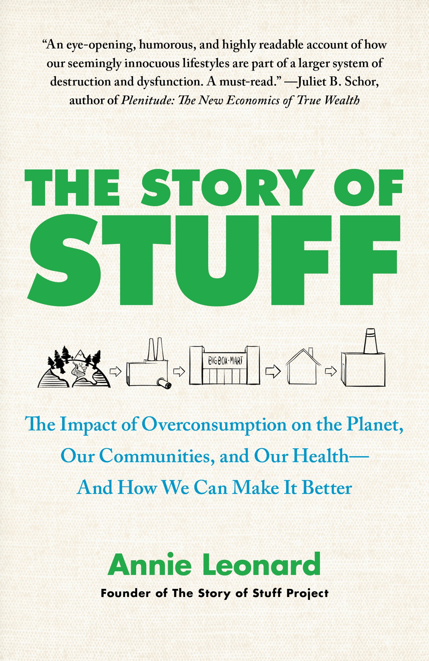 Annie Leonard: The story of stuff (2010, Free Press)