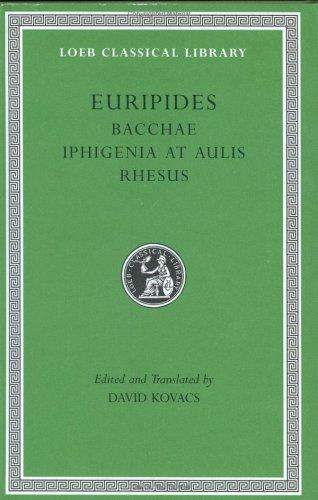 Euripides, David Kovacs: Euripides (Hardcover, 2003, Loeb Classical Library)
