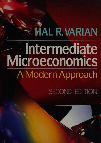 Hal R. Varian: Intermediate microeconomics (1990, W.W. Norton)