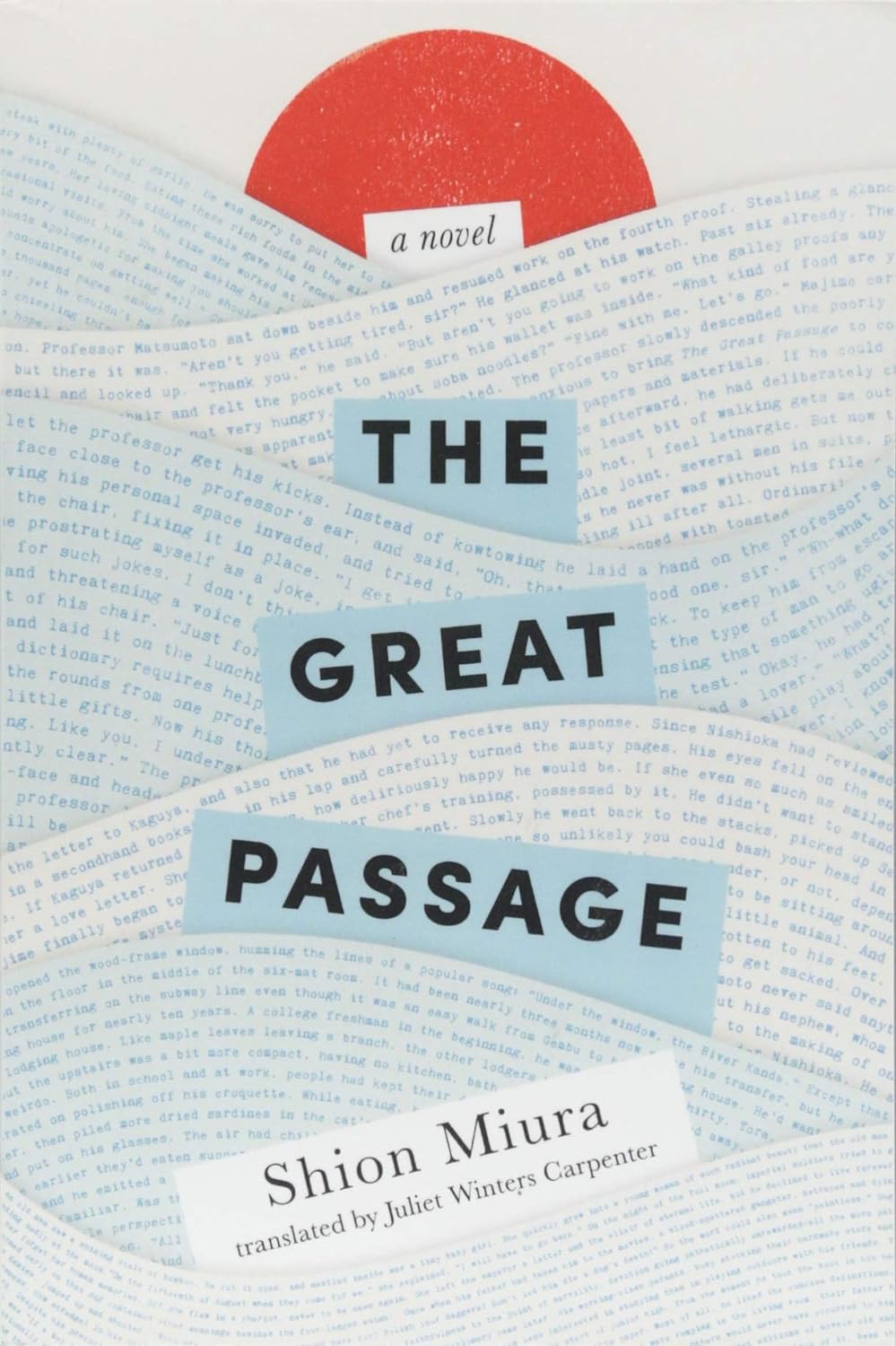 Shion Miura: The Great Passage (Paperback, 2017)