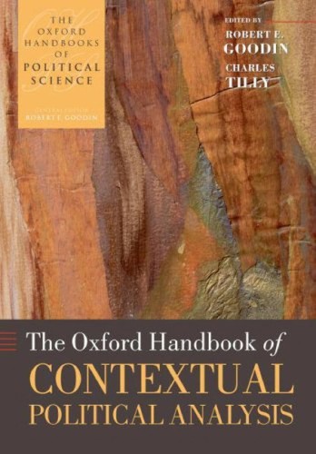 Charles Tilly, Robert E. Goodin: The Oxford handbook of contextual political analysis (2006, Oxford University Press)