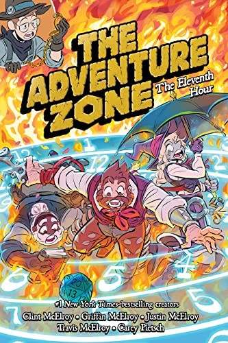 Griffin McElroy, Travis McElroy, Clint McElroy, Carey Pietsch: Adventure Zone (2022, Roaring Brook Press, First Second)