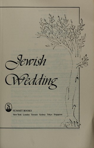 Anita Diamant: The new Jewish wedding (1985, Summit Books)