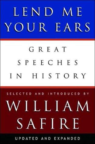 William Safire: Lend me your ears (2004, W.W. Norton)