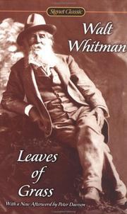 Walt Whitman: Leaves of grass (1891, David McKay)