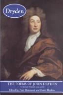 John Dryden: The poems of John Dryden (1995, Longman)