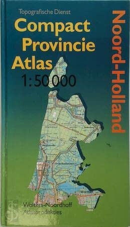 Netherlands.: Compact provincie atlas 1:50,000 (Dutch language, 1995, Wolters-Noordhoff Atlasprodukties)