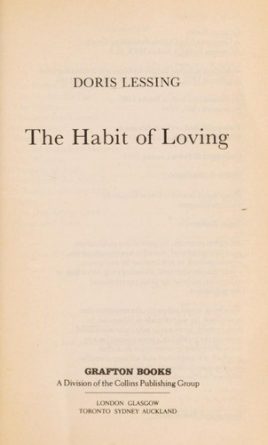 Doris Lessing: The habit of loving (1979, Panther)