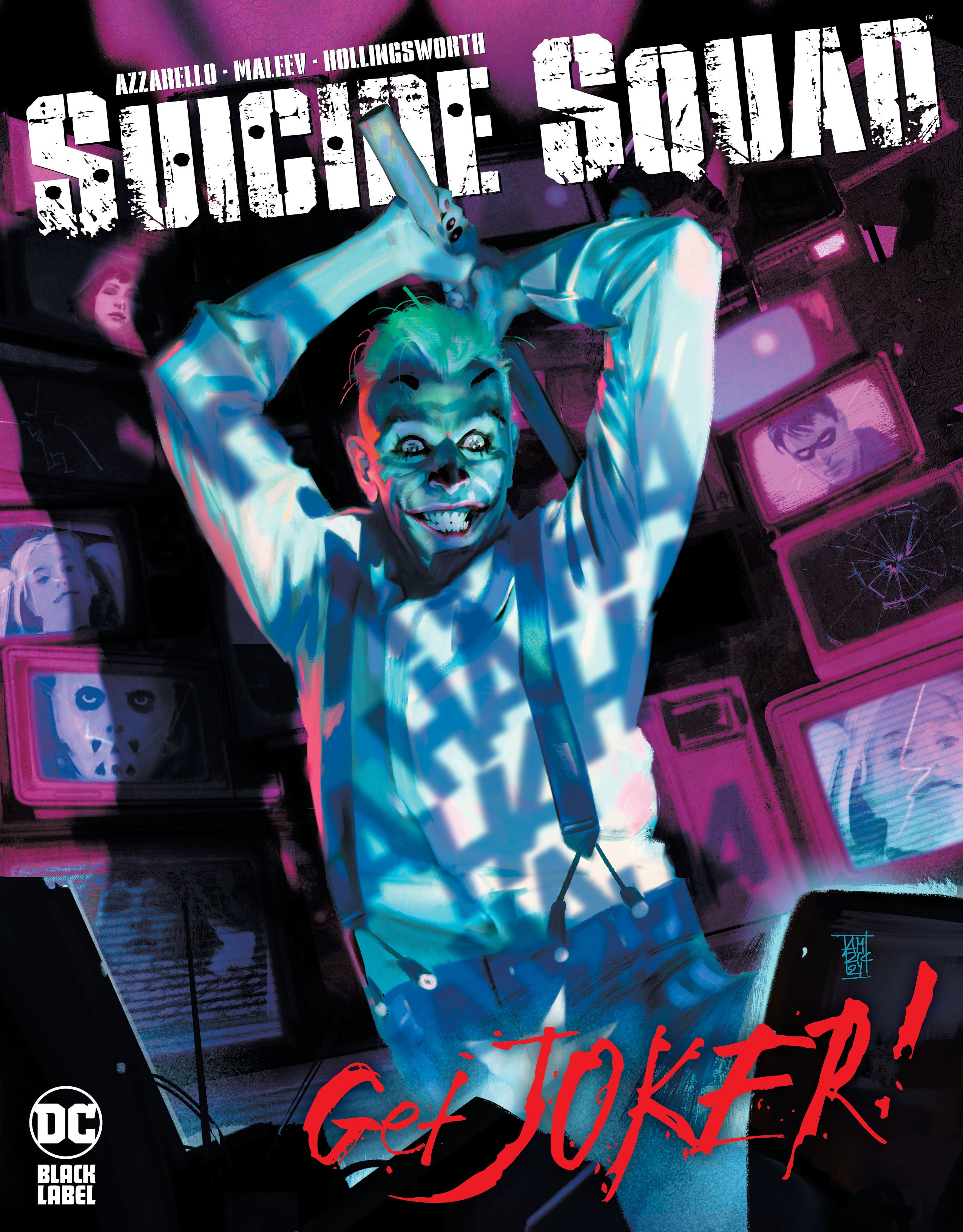 Brian Azzarello: Suicide Squad: Get Joker! (Hardcover, 2022, DC Comics, Black Label)