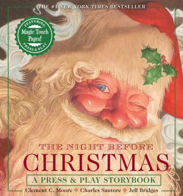 Charles Santore, Clement Clarke Moore, Jeff Bridges: Night Before Christmas Press and Play Storybook (2020, Cider Mill Press Book Publishers, LLC)