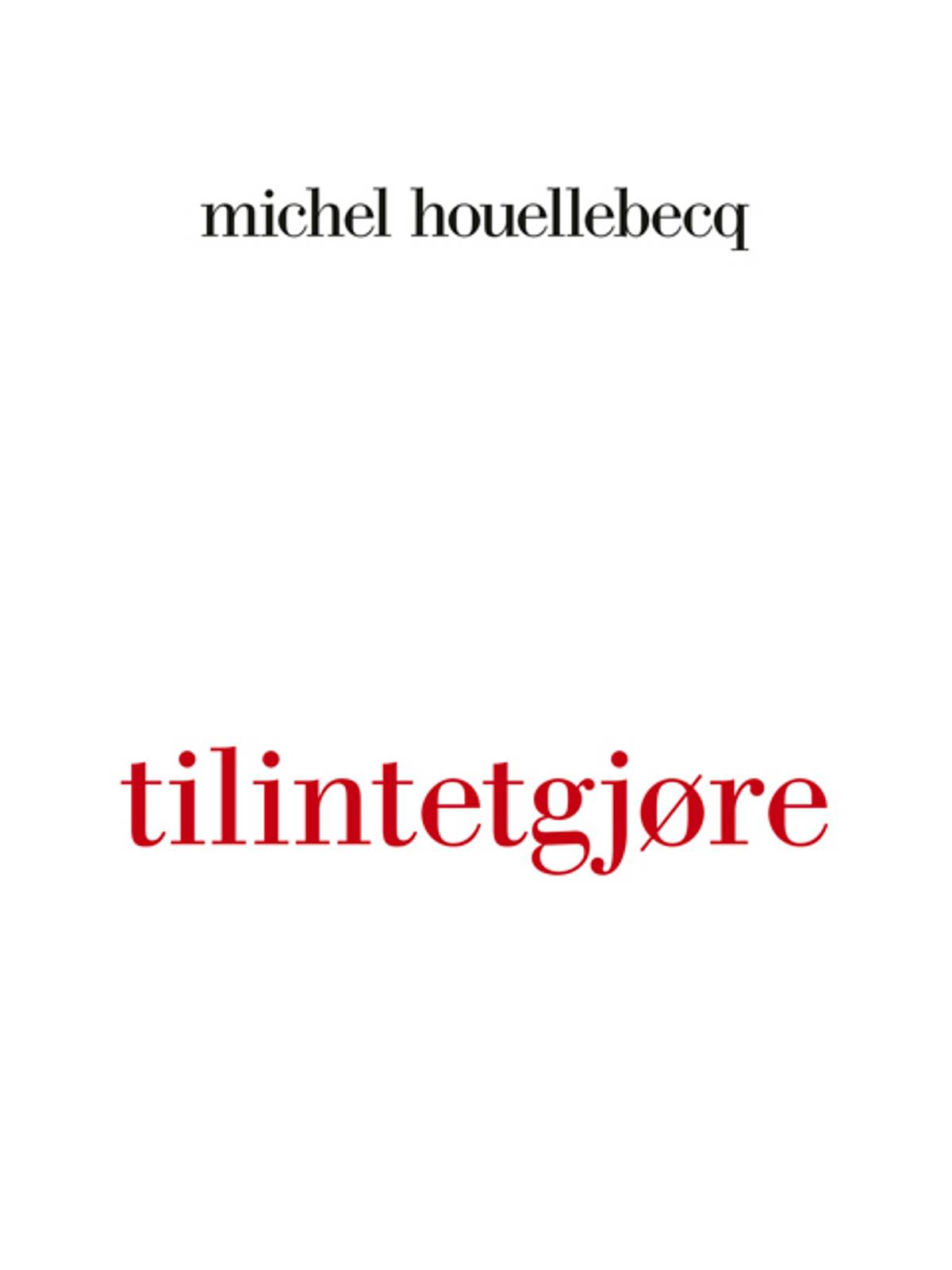 Michel Houellebecq: tilintetgjøre (Hardcover, Norwegian language, 2022, Cappelen Damm)