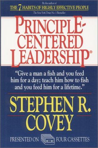 Stephen R. Covey: Principle-Centered Leadership (AudiobookFormat, 2001, Covey)