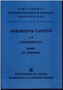 P. Cornelius Tacitus: Ab excessu divi Augusti libri I-VI (Latin language, 1992)