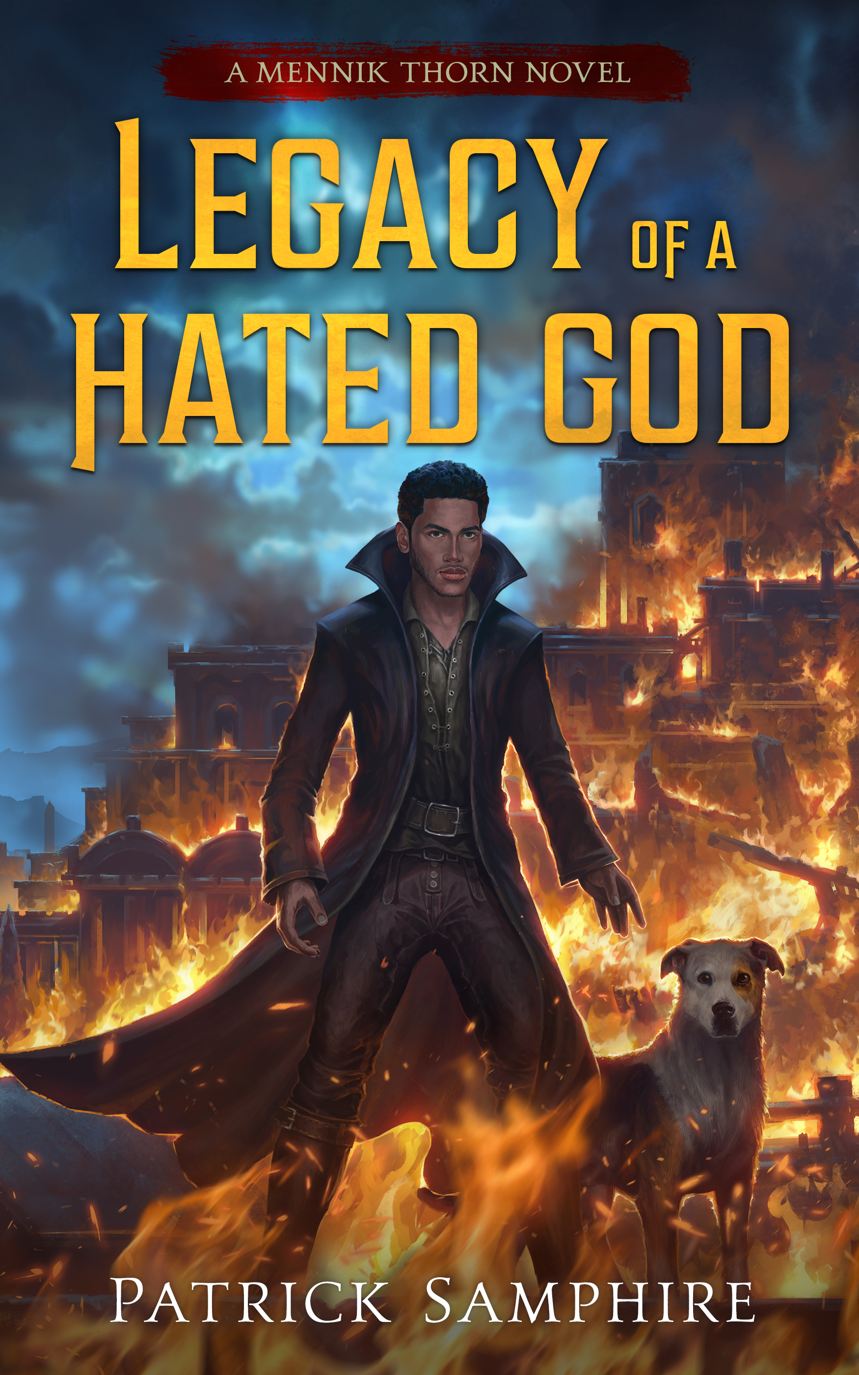 Patrick Samphire: Legacy of a Hated God (EBook, 2023, Five Fathoms Press)