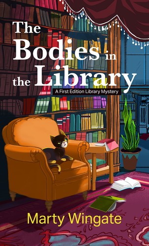 Marty Wingate: Bodies in the Library (2022, Cengage Gale)