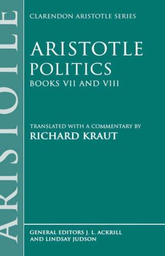 Aristotle: Politics. (1997, Clarendon Press, Oxford University Press)