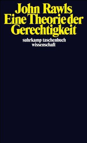 John Rawls: Eine Theorie der Gerechtigkeit. (German language, 1979)