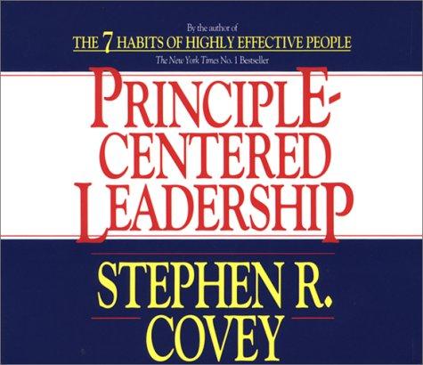 Stephen R. Covey: Principle-Centered Leadership (AudiobookFormat, 2002, Covey)