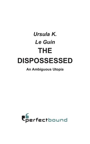Ursula K. Le Guin: The dispossessed (Paperback, 1994, HarperPrism)