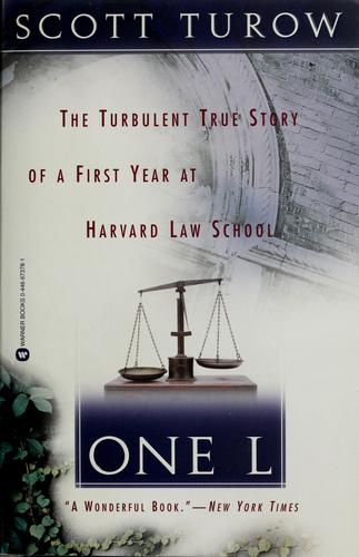 Scott Turow: One L (1997, Warner Books)