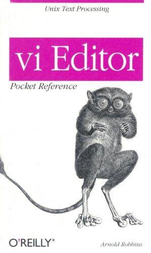 Arnold Robbins: vi Editor (Paperback, 1999, O’Reilly Media)