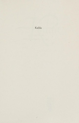 Rosemary Nixon: Kalila (2011, Goose Lane Editions)