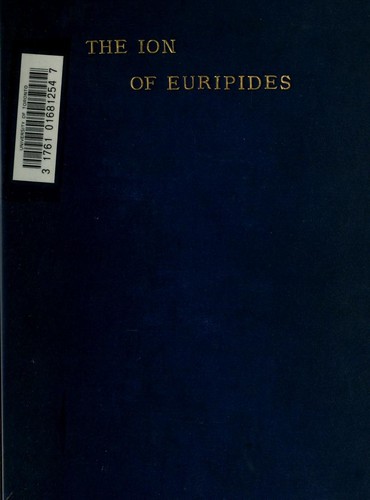 Euripides: Ion (1889, Williams)