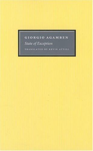 Giorgio Agamben: State of Exception (Paperback, University Of Chicago Press)