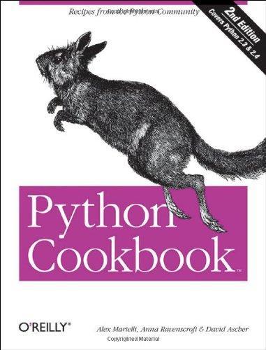 Alex Martelli, David Ascher: Python Cookbook (2005)