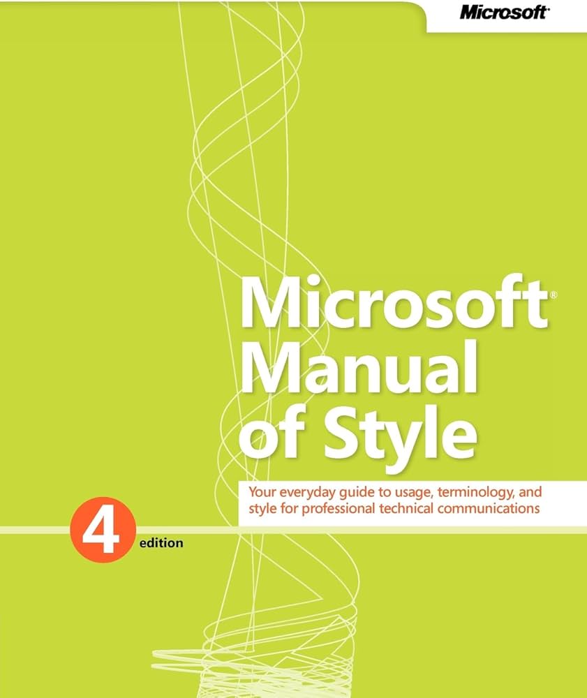 Microsoft Corporation: Microsoft Manual of Style (Paperback, english language, Microsoft Press)