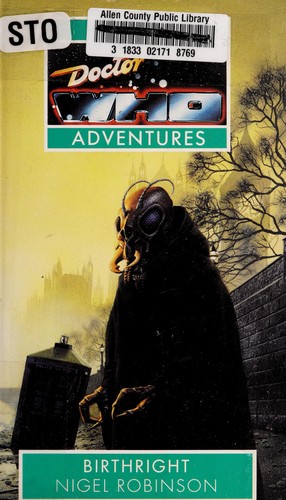 Nigel Robinson: Birthright (1993, Doctor Who Books)