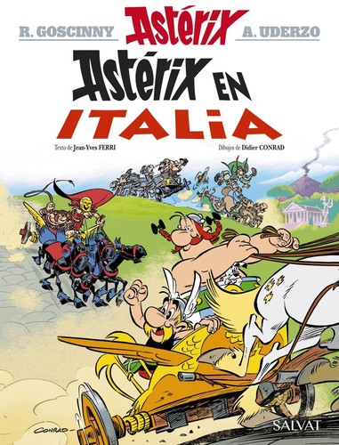 Jean-Yves Ferri, Didier Conrad: Astérix en Italia (2017, Salvat)