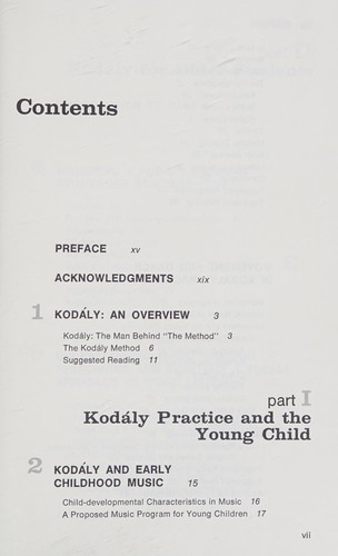 Lois Choksy: The Kodály context (1981, Prentice-Hall)