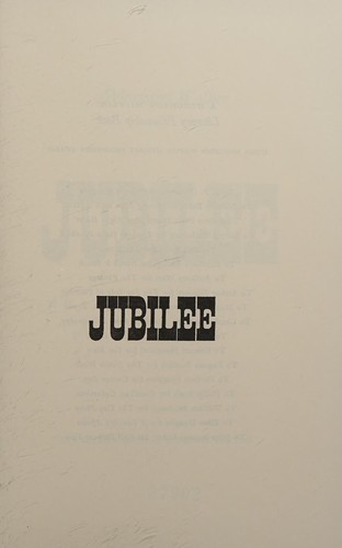 Margaret Walker: Jubilee (1966, Houghton Mifflin Harcourt Publishing Company)