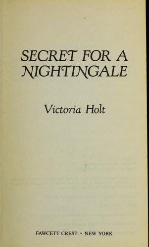 Victoria Holt: Secret for a nightingale (1987, Ballantine)