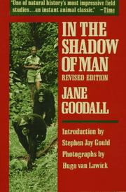 Jane Goodall, Jane Goodall: In the shadow of man (1983, Houghton Mifflin)