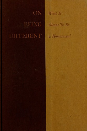 Merle Miller: On being different (1971, Random House)