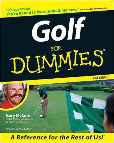 Gary McCord: Golf for dummies (1999, IDG Books Worldwide, For Dummies)