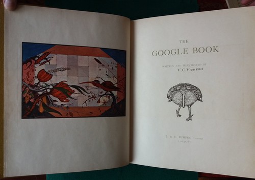 Vincent Cartwright Vickers: The Google Book (1913, J. & E. Bumpus)