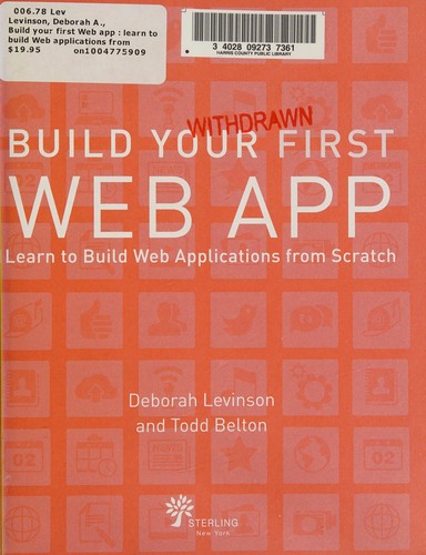 Deborah A. Levinson: Build your first Web app (2017)