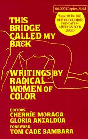  Anzaldua, Cherrie Moraga: This Bridge Called My Back (1983, Kitchen Table, Women of Color Press)