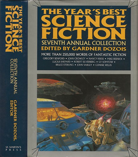 Gardner Dozois: Year's Best Science Fiction (Hardcover, 1990, Bluejay)