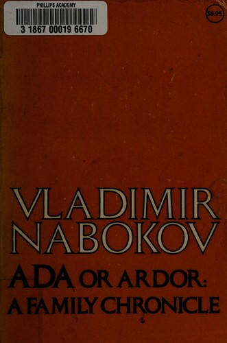 Vladimir Nabokov: Ada Or Ardor a Family Chronicle (Paperback, 1980, Mcgraw-hill Inc)