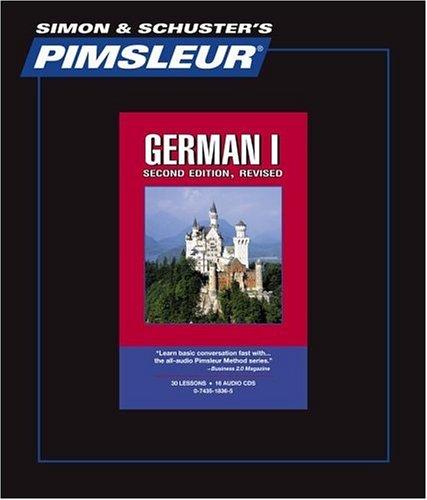 Pimsleur: Pimsleur German I Comprehensive CDs (AudiobookFormat, 2002, Pimsleur)